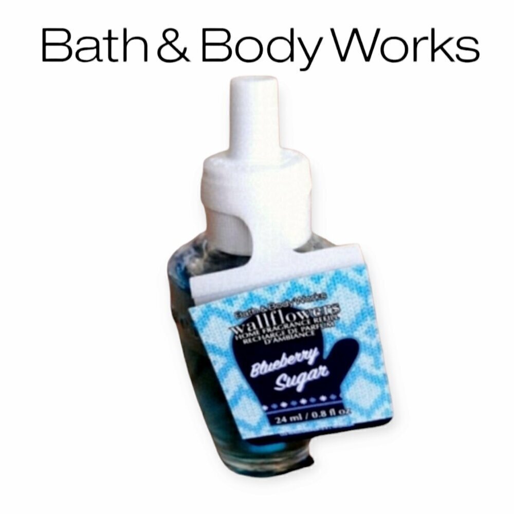 Bath & Body Works Blueberry Sugar Wallflower Refill Discontinued Rare NWT Sealed